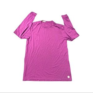 COPY - Marine Layer Men’s Purple Signature Longsleeve crew